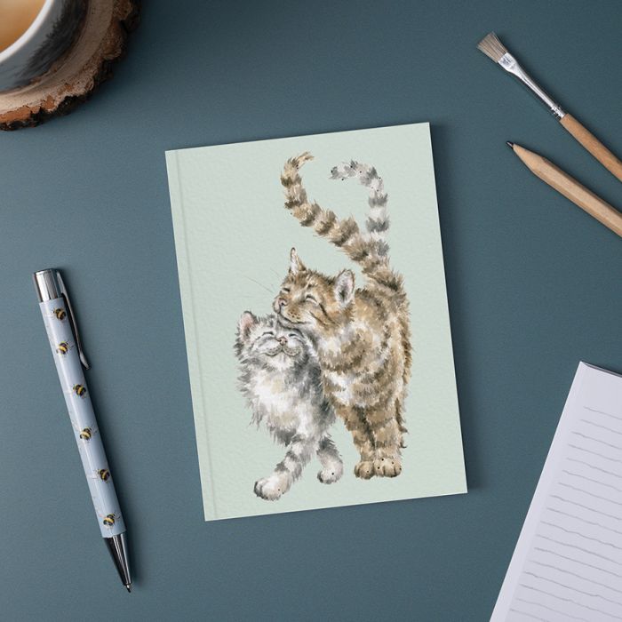 Feline Good Cat Small NOTEBOOK - Lemon And Lavender Toronto