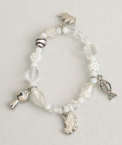 First Communion Bracelet - Lemon And Lavender Toronto