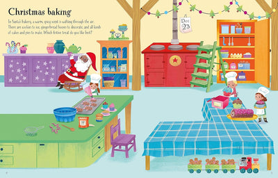 First Sticker Book Christmas Usborne - Lemon And Lavender Toronto
