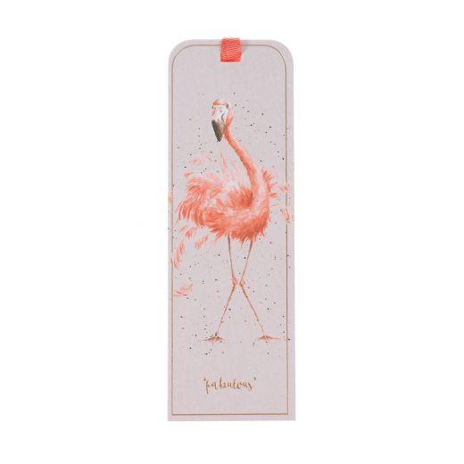 Flamingo Bookmark - Wrendale - Lemon And Lavender Toronto
