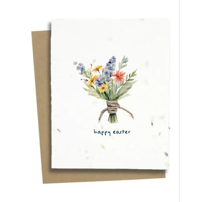Floral Easter Card-Wildflower - Lemon And Lavender Toronto