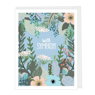 Floral Sympathy Card - Lemon And Lavender Toronto