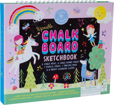 Floss & Rock Rainbow Fairy Sketchbook - Chalkboard - Lemon And Lavender Toronto