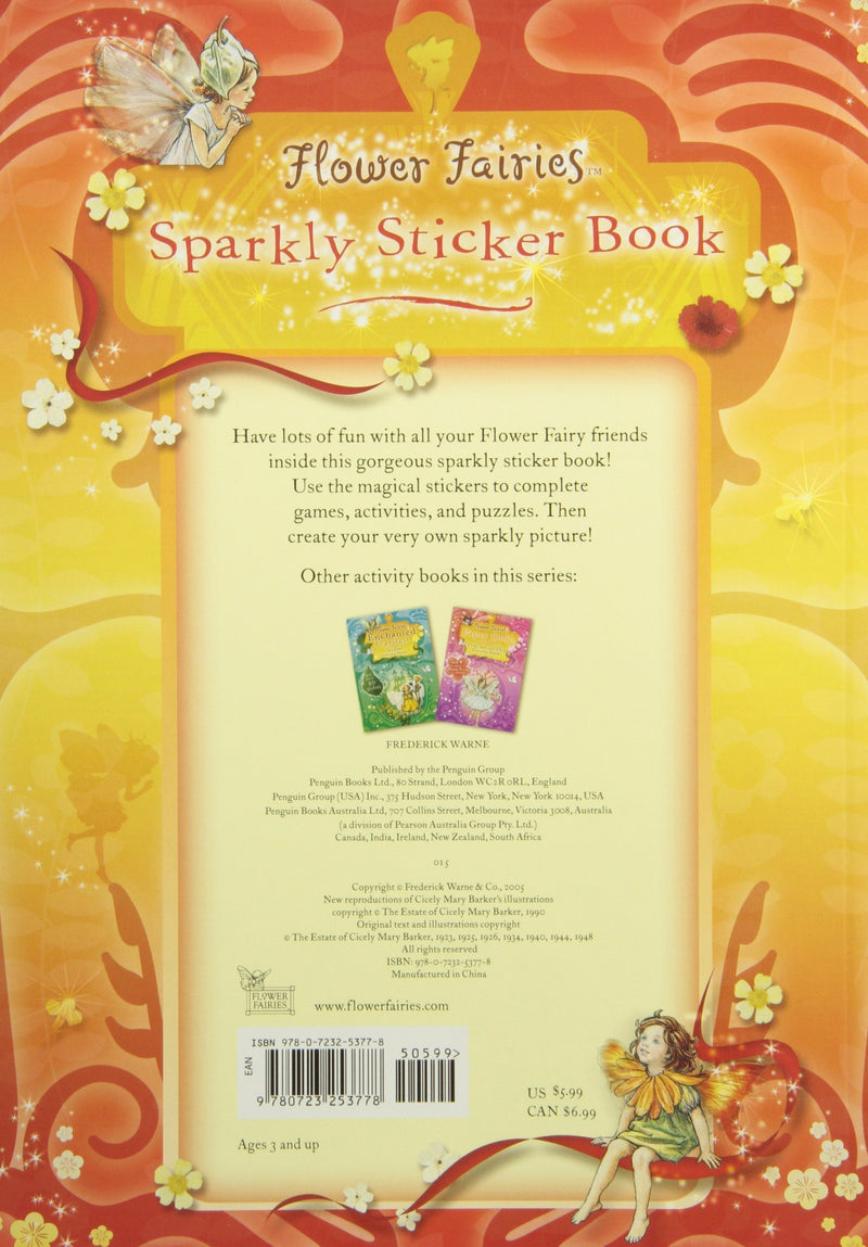 Flower Fairies Sparkly Sticker Book - Lemon And Lavender Toronto