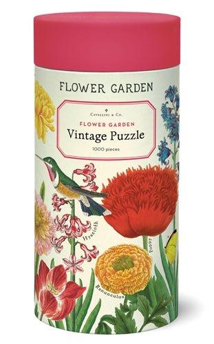Flower Garden 1,000 Piece Puzzle - Cavallini - Lemon And Lavender Toronto