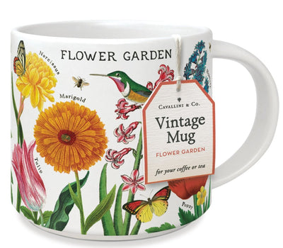 Flower Garden Ceramic Mug - Lemon And Lavender Toronto