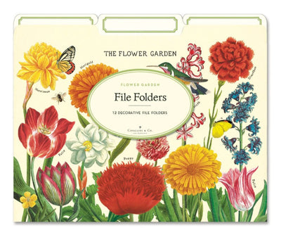 Flower Garden File Folders - Lemon And Lavender Toronto