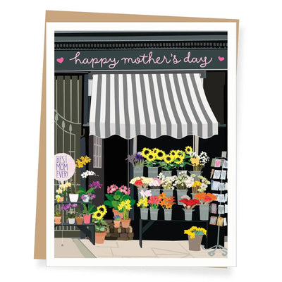 Flower Shop Mother's Day Card - Lemon And Lavender Toronto