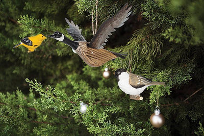 Flying Canada Goose Ornament - Lemon And Lavender Toronto