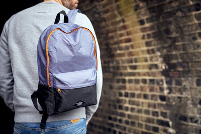 Foldaway Backpack - Lemon And Lavender Toronto