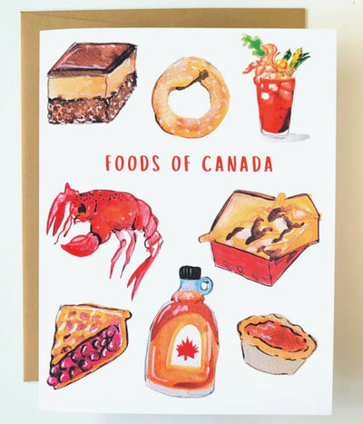 Foods of Canada Card - Lemon And Lavender Toronto