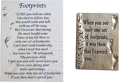 Footprints in The Sand Charm Pocket Token - Lemon And Lavender Toronto
