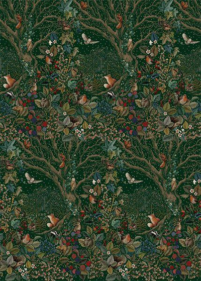 Forest Animals Gift Wrap Roll - Lemon And Lavender Toronto