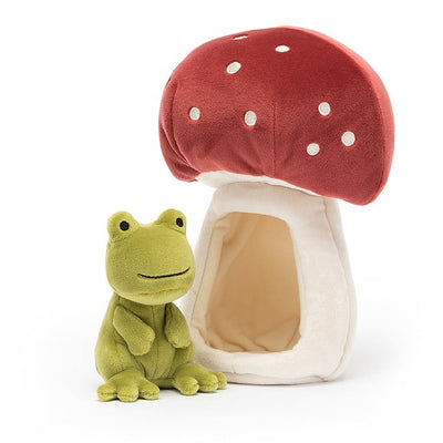 Forest Fauna Frog- Jellycat - Lemon And Lavender Toronto