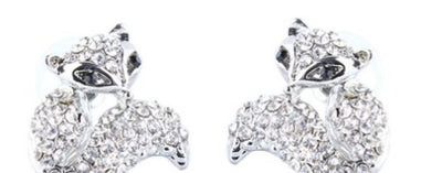 Fox Earrings- Pierced Ears - Lemon And Lavender Toronto