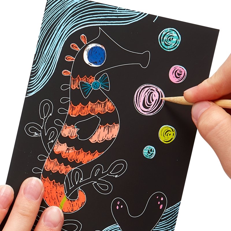 Friendly Fish Mini Scratch & Scribble & Scribble - Lemon And Lavender Toronto