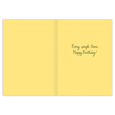 Friendship Flowers Birthday Card - Lemon And Lavender Toronto