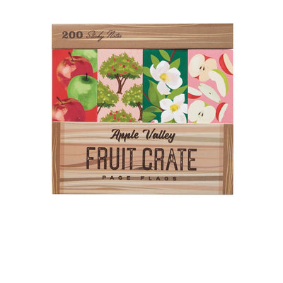 Fruit Crate -200 Sticky Page Flags - Lemon And Lavender Toronto