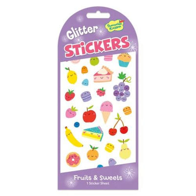 FRUITS & SWEETS GLITTER STICKERS - Lemon And Lavender Toronto