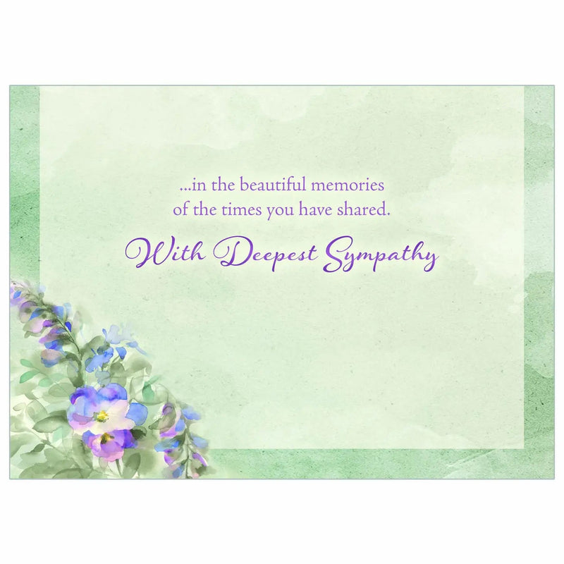 Garden Dreams Sympathy Card - Lemon And Lavender Toronto