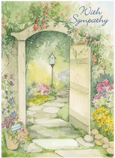 Garden of Hope - Faith Sympathy Card - Lemon And Lavender Toronto