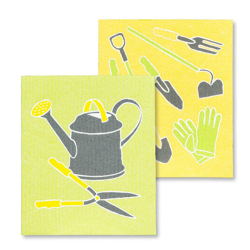 Gardening Dishcloths. Set of 2 - Lemon And Lavender Toronto