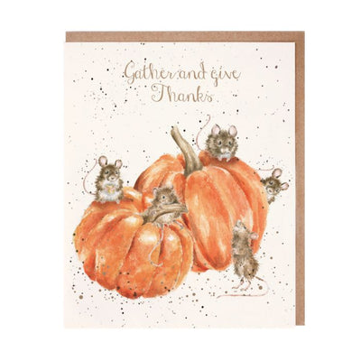 Gather and Give Thanks Card - Lemon And Lavender Toronto