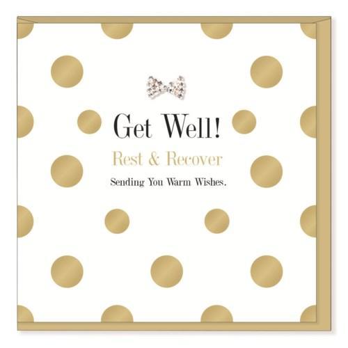 Get Well! Rest & Recover - Card - Lemon And Lavender Toronto