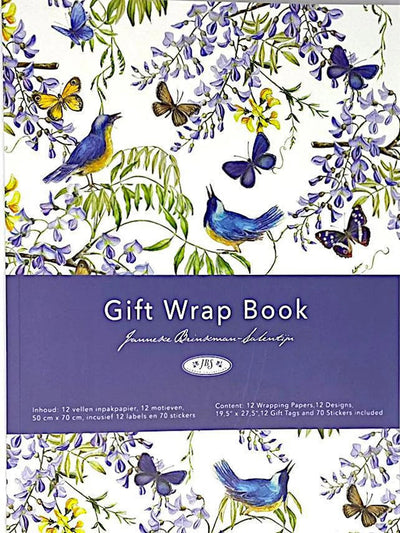 Gift Wrap Book with Tags and Stickers - Lemon And Lavender Toronto