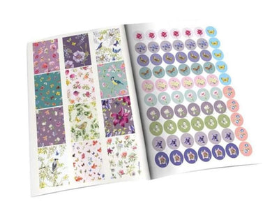 Gift Wrap Book with Tags and Stickers - Lemon And Lavender Toronto