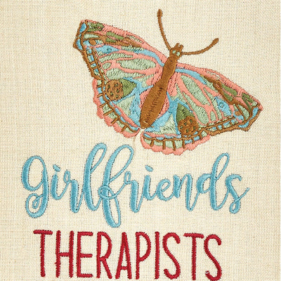 Girlfriends Therapists Tea Towel - Lemon And Lavender Toronto