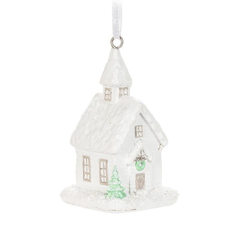 Glitter Church Ornament-SOLD INDIVIDUALLY - Lemon And Lavender Toronto