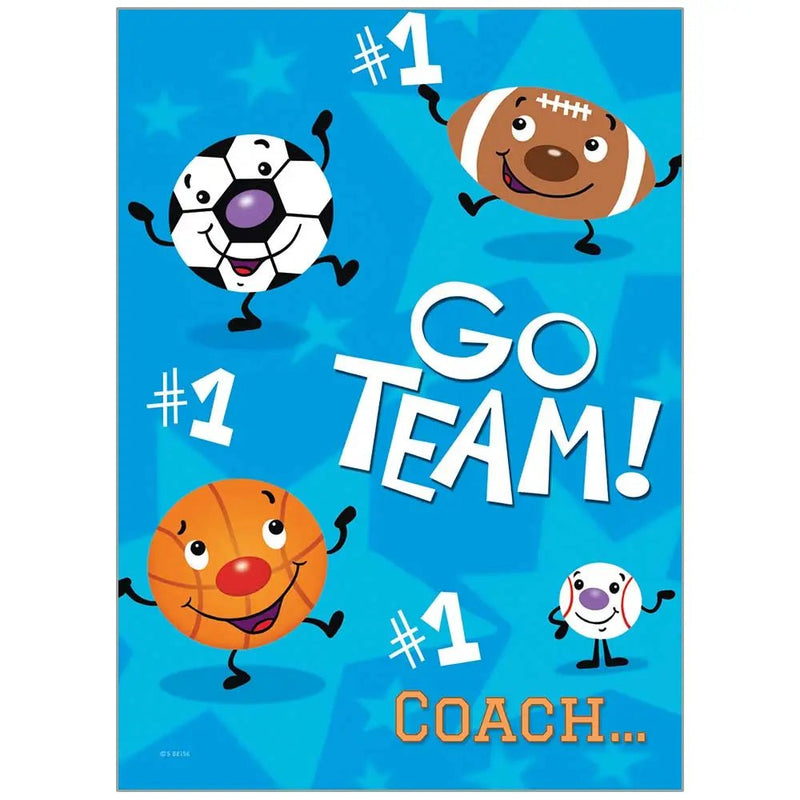 Go Team Thank You Card - Lemon And Lavender Toronto