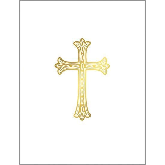 Gold Cross Special Day Card - Lemon And Lavender Toronto
