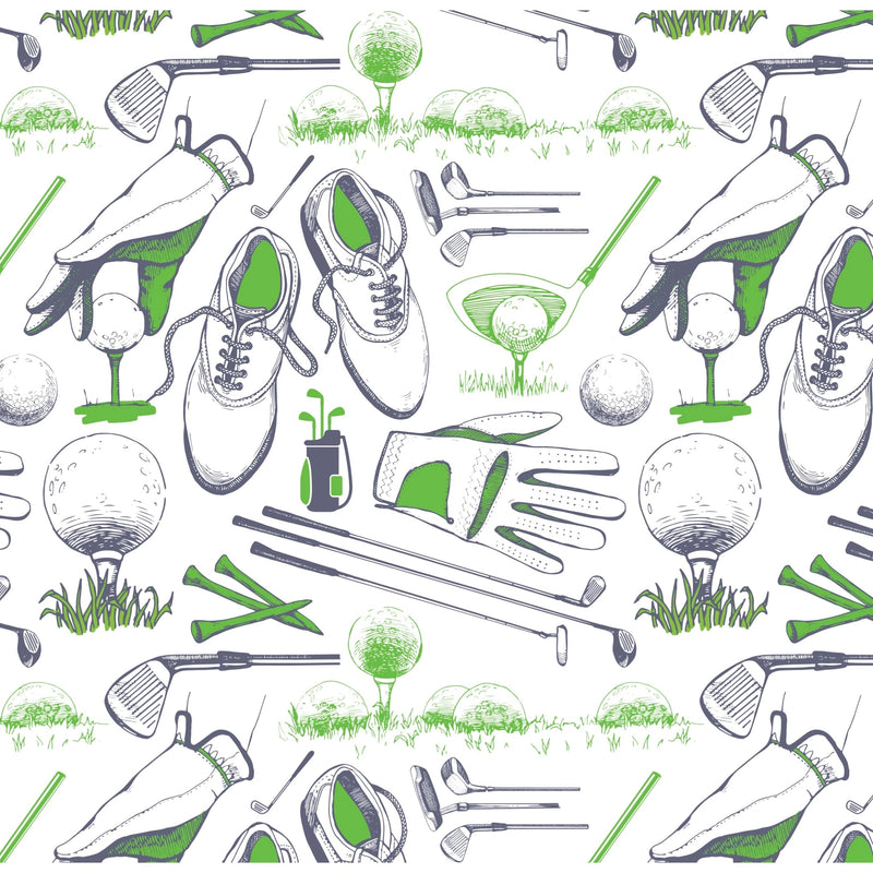 Golf Gift Wrapping Paper - Lemon And Lavender Toronto