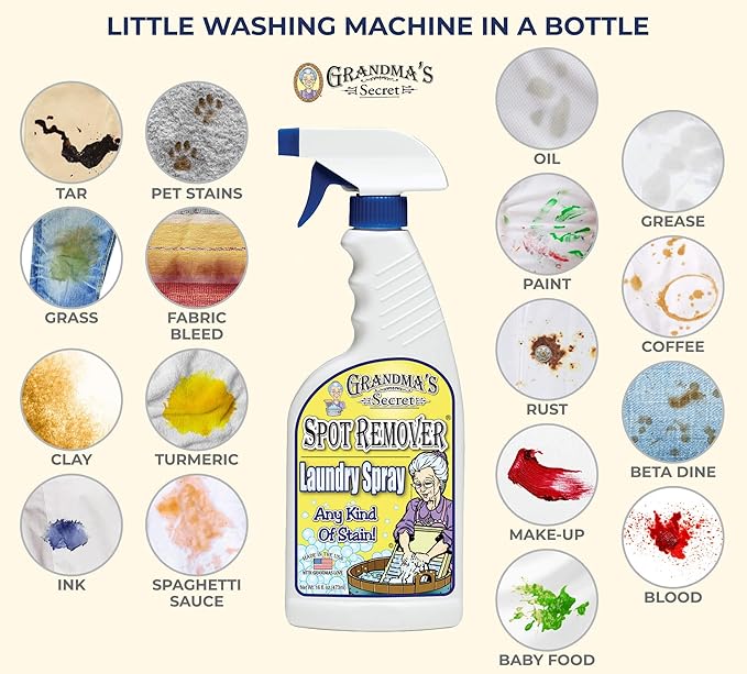 Grandmas Secret Spot Remover Laundry Spray - Lemon And Lavender Toronto