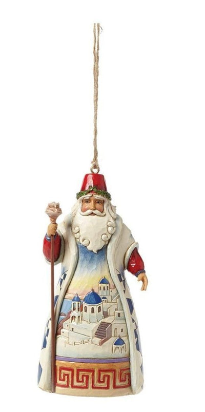 Greek Santa Ornament - Lemon And Lavender Toronto