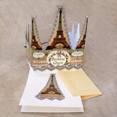 Greeting Card with Tiara, Birthday Queen - Lemon And Lavender Toronto