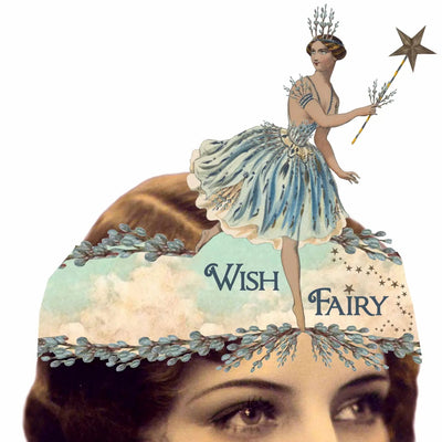 Greeting Card with Tiara, Wish Fairy - Lemon And Lavender Toronto