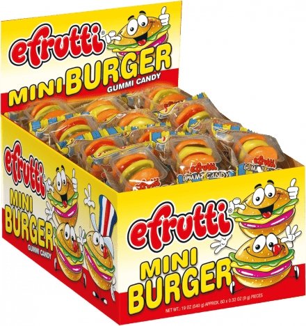 Gummi Mini Burger Candy - Lemon And Lavender Toronto