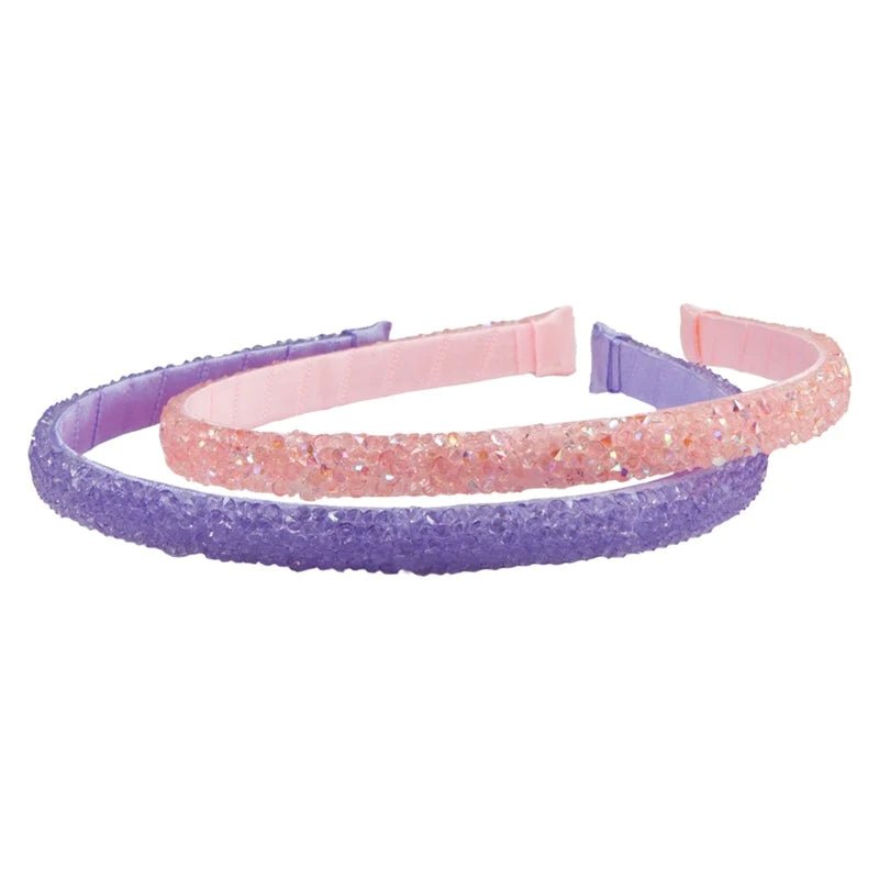 Gummy Glitter Glam Headband Pink or Purple - Lemon And Lavender Toronto