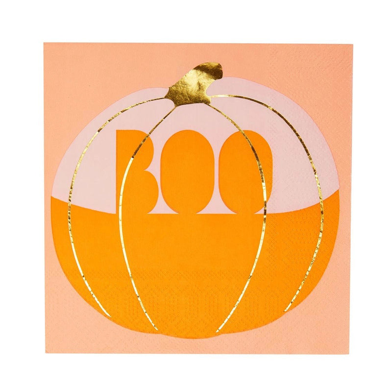 Halloween Pumpkin Napkins - Lemon And Lavender Toronto