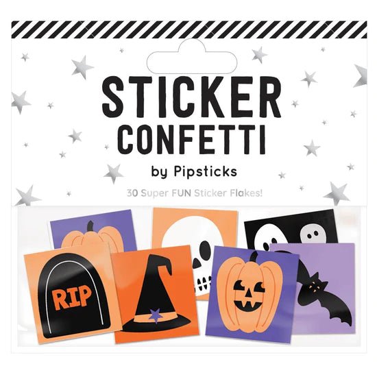 HALLOWEEN SEALS STICKER CONFETTI Stickers - Lemon And Lavender Toronto