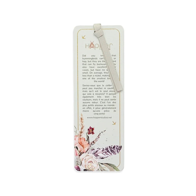 Hannah the Hummingbird Bookmark - Lemon And Lavender Toronto