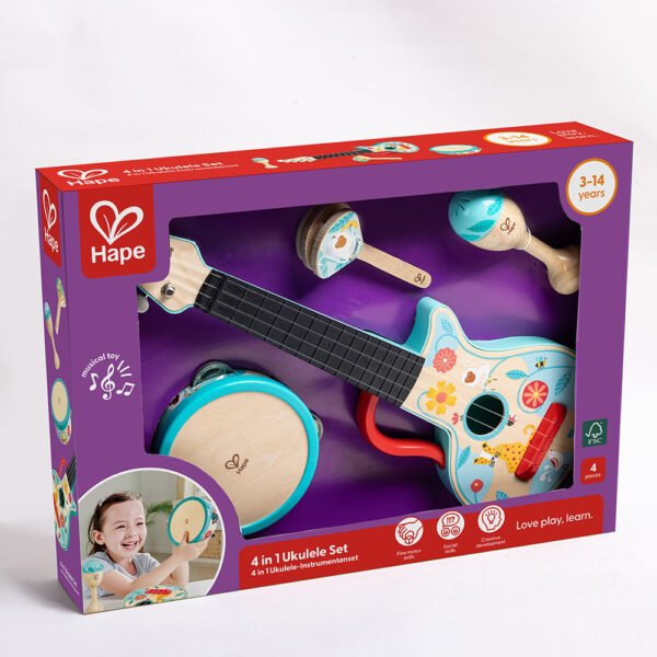 HAPE 4 in 1 Percussion Set - Lemon And Lavender Toronto