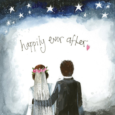 Happily Ever After Wedding Card - Lemon And Lavender Toronto