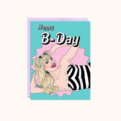 Happy B-Day | Birthday Card - Lemon And Lavender Toronto