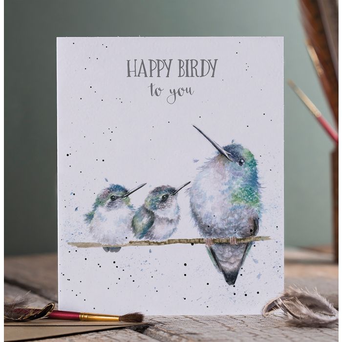 Happy Birdy to you Birthday Card - Lemon And Lavender Toronto