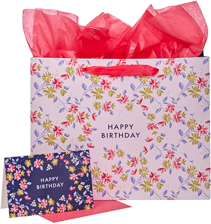 Happy Birthday Gift Bag Set - Lemon And Lavender Toronto