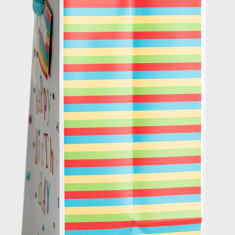 Happy Birthday - Medium Gift Bag with Tissue - Lemon And Lavender Toronto
